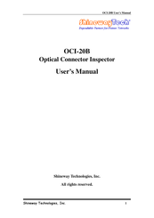 ShinewayTech OCI-20B User Manual