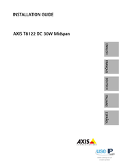 Axis 8122 DC 30W Midspan Installation Manual