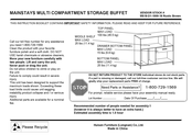Huisen Furniture MS18-D1-1009-18 Instruction Booklet