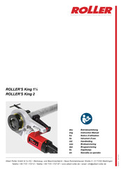 Roller King 2 Series Instruction Manual