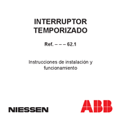 ABB NIESSEN 62.1 Instructions For Installation And Operation Manual