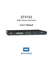Wegener DTV742 User Manual