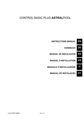 Astralpool CONTROL BASIC PLUS Installation Manual