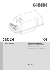 GI.BI.DI GI.BI.DI SC24 Instructions For Installations