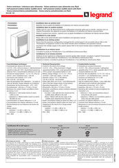 Legrand 43260 Manual