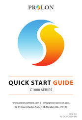 Prolon PL-C1000-RTUS Quick Start Manual