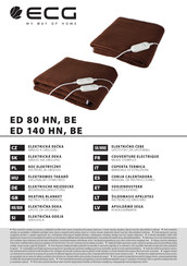 ECG ED 80 HN Instruction Manual