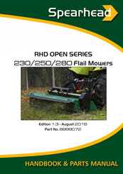 Spearhead RHD OPEN Series Handbook & Parts Manual