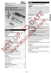 Elster Kromschroder ZT 40 Operating Instructions Manual