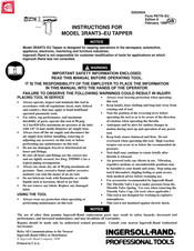 Ingersoll Rand 3RANT3-EU Instructions Manual