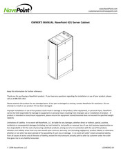 NavePoint 42U Owner's Manual