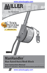 Honeywell MILLER ManHandler 8442/65FT User Instruction Manual