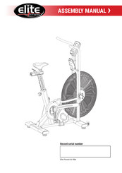 Elite Fitness Pursuit Air Assembly Manual