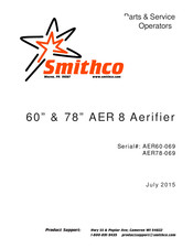 Smithco AER 8 Series Operator's And Service Manual