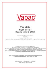 Vapac VapaLite LMV2 Manual