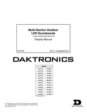 Daktronics SO-2022 Display Manual
