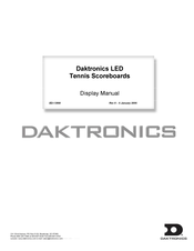 Daktronics TN-2010 Display Manual