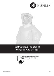 Respirex Simplair Instructions For Use Manual