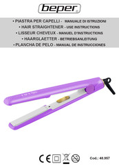Beper 40.957 Use Instructions