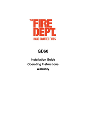 Fire dept GD60 Installation Manual Operating Instructions Warranty