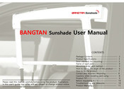 BANGTAN Sunshade CYM-LW7 Manual