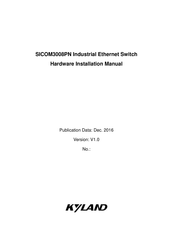 KYLAND Technology SICOM3008PN Hardware Installation Manual