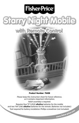 Fisher-Price Starry Night Mobile Manual