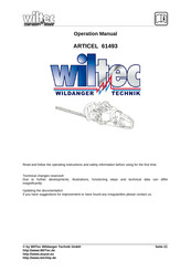 WilTec 61493 Operation Manual
