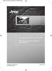 Jeep Liberty Renegade Walker Instruction Sheet