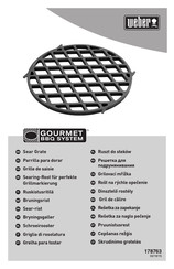 Weber GOURMET BBQ SYSTEM Series Manual