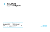 acumed SLIC Manual