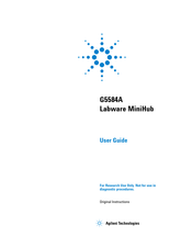 Agilent Technologies Labware MiniHub G5584A User Manual