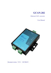GC Tech GCAN-202 User Manual