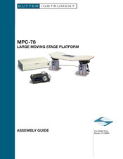 Sutter Instrument MPC-78 Assembly Manual