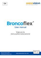 Surgical Company Axess Vision Broncoflex Series User Manual