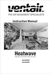 Ventair Heatwave VALSH3000 Instruction Manual