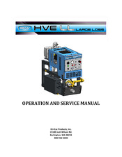 Drieaz HVE-LL Large Loss Operation And Service Manual