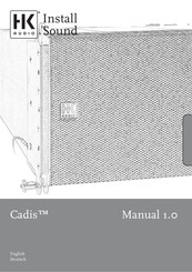 HK Audio Cadis CAD 208 Manual