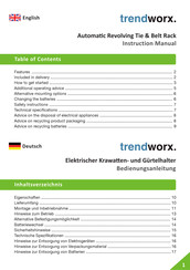 trendworx 4078 Instruction Manual