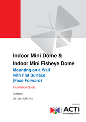 ACTi D9 Series Installation Manual