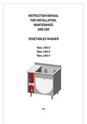 Firex LWD-3 Instruction Manual For Installation, Maintenance And Use