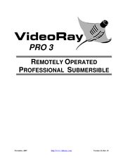 VideoRay PRO 3 User Manual