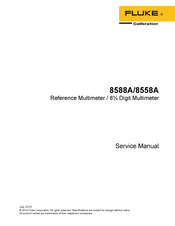 Fluke 8588A Service Manual