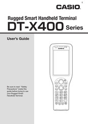 Casio DT-X400 Series User Manual