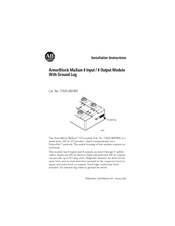 Rockwell Automation ArmorBlock MaXum 1792D-8BT8PE Installation Instructions Manual