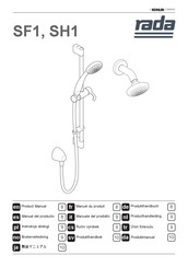 Kohler Rada SH1 Product Manual