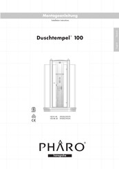 Hans Grohe PHARO  Shower Temple 100 Series Installation Instructions Manual
