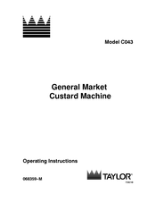 Taylor Model C043 Operating Instructions Manual