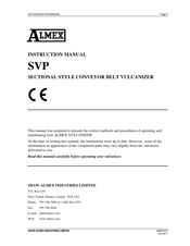 Almex SVP Instruction Manual