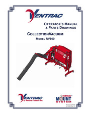 Ventrac Collection Vacuum RV600 Operator's Manual & Parts Drawings